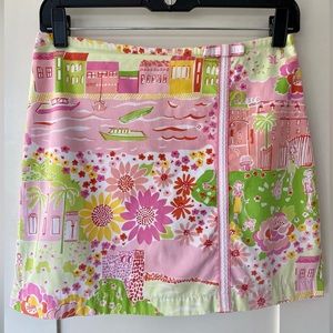 *Rare* Lilly Pulitzer Colorful World skirt